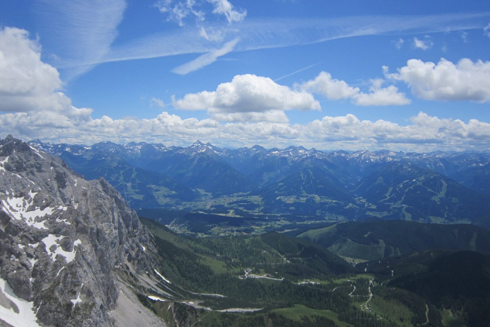 Hoher Dachstein południową ścianą