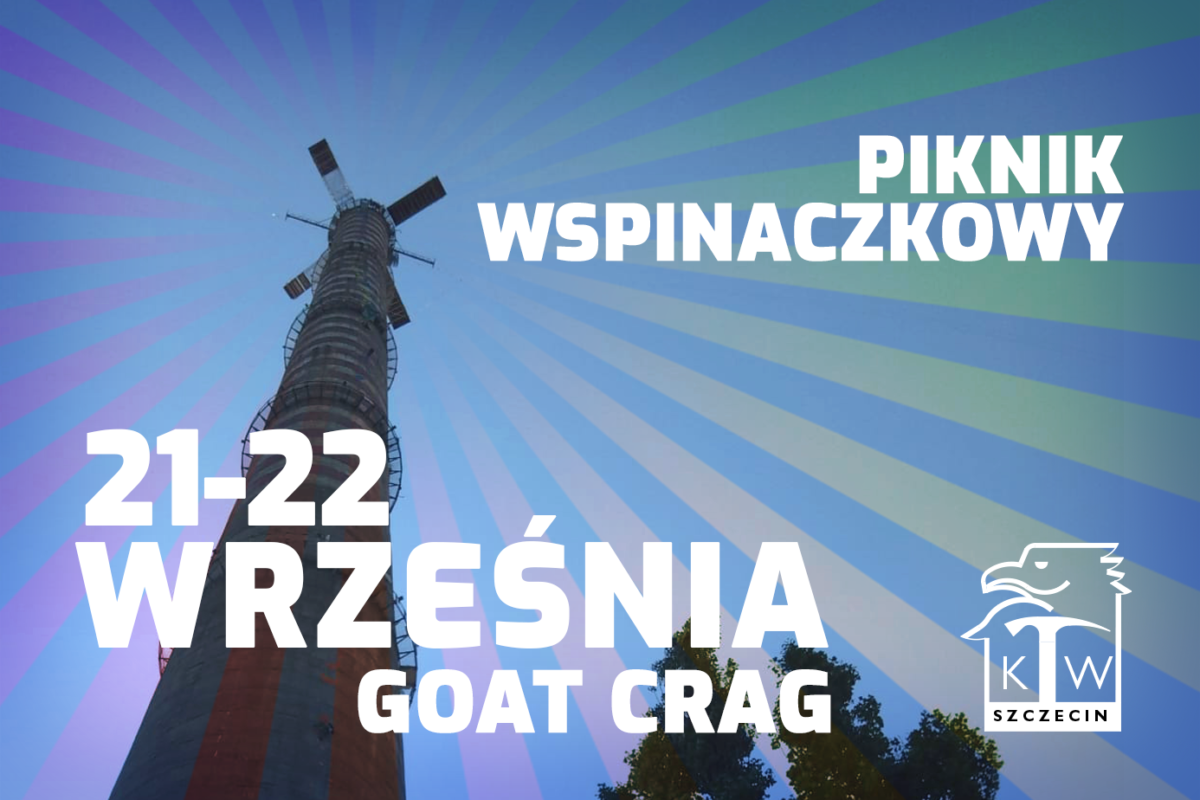 Piknik Wspinaczkowy SKW na kominie Goat Crag (Międzynarodowy!) 21–22.09